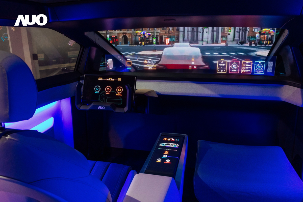 「友達智慧座艙2025」以使用者體驗為核心，運用Micro LED顯示科技為基礎搭配AI創新應用，打造沉浸、互動的座艙體驗，獲得台灣精品銀質獎